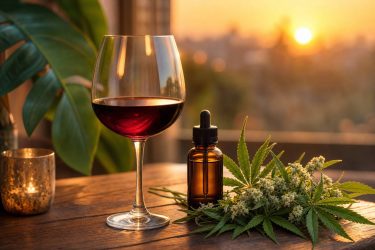 ¿Se puede mezclar vino con CBD?